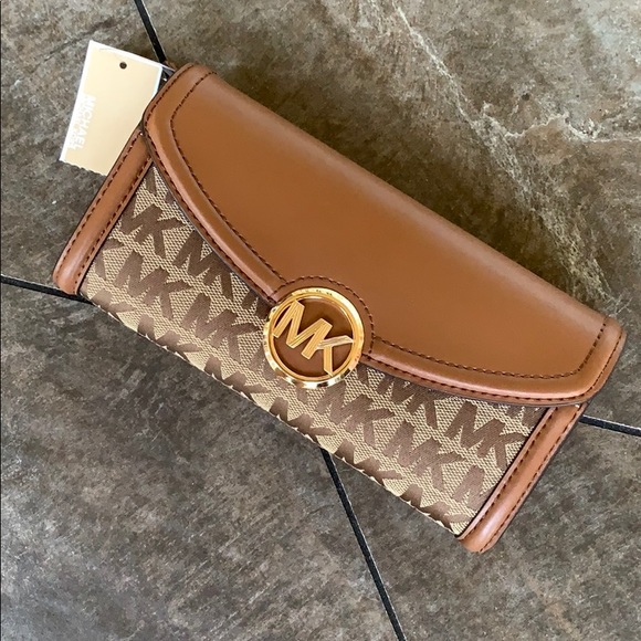 MICHAEL KORS FULTON LG FLP CONTINENTAL WALLET - Picture 14 of 16